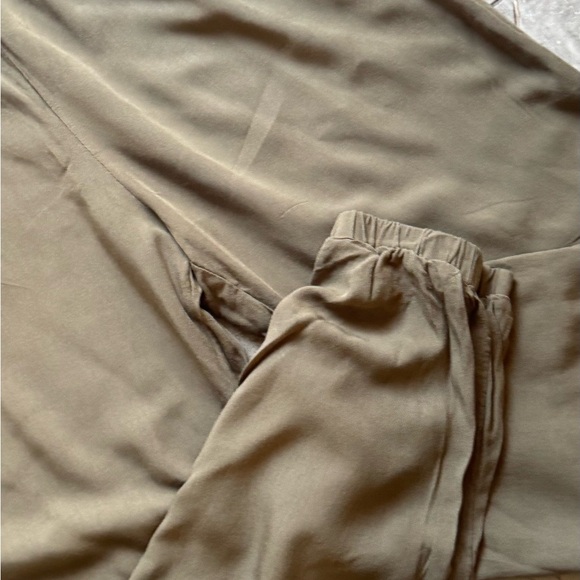 Lovely Day Olive Wrap Jumpsuit - Picture 5 of 6